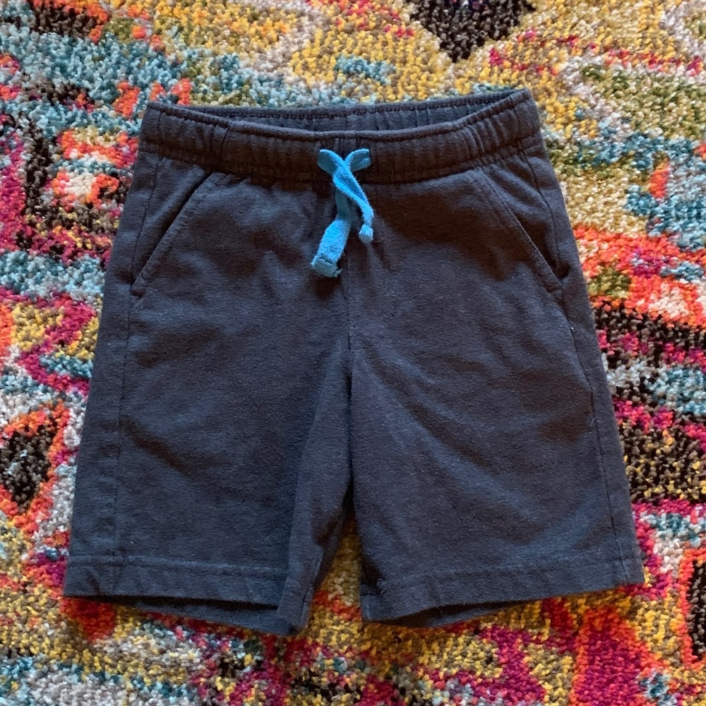 Dark Gray Toddler Shorts